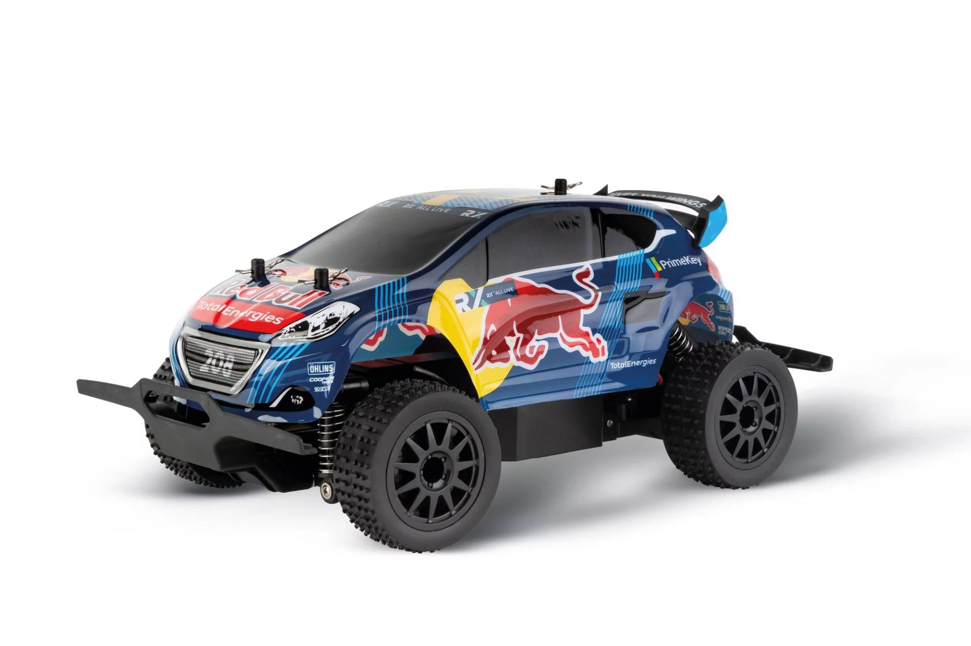 2,4GHz Red Bull Peugeot WRX 208 - Rallycross, Hansen D/P von Carrera