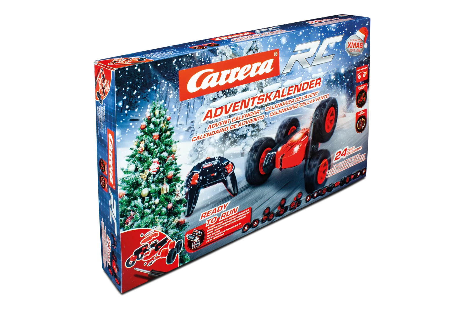 2,4 GHz - X-mas Turnator - Advent Calendar von Carrera