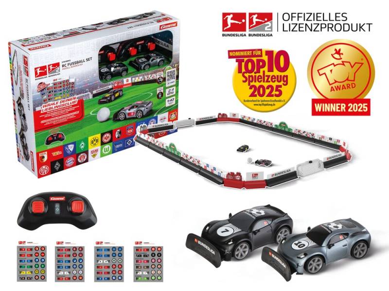 |2 4GHz RC Fußball Set Modell Bundesliga| von Carrera