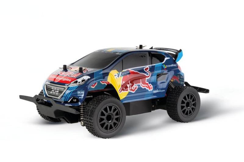 |2 4GHz Red Bull Peugeot WRX 208 - Rallycross  Hansen D/P| von Carrera