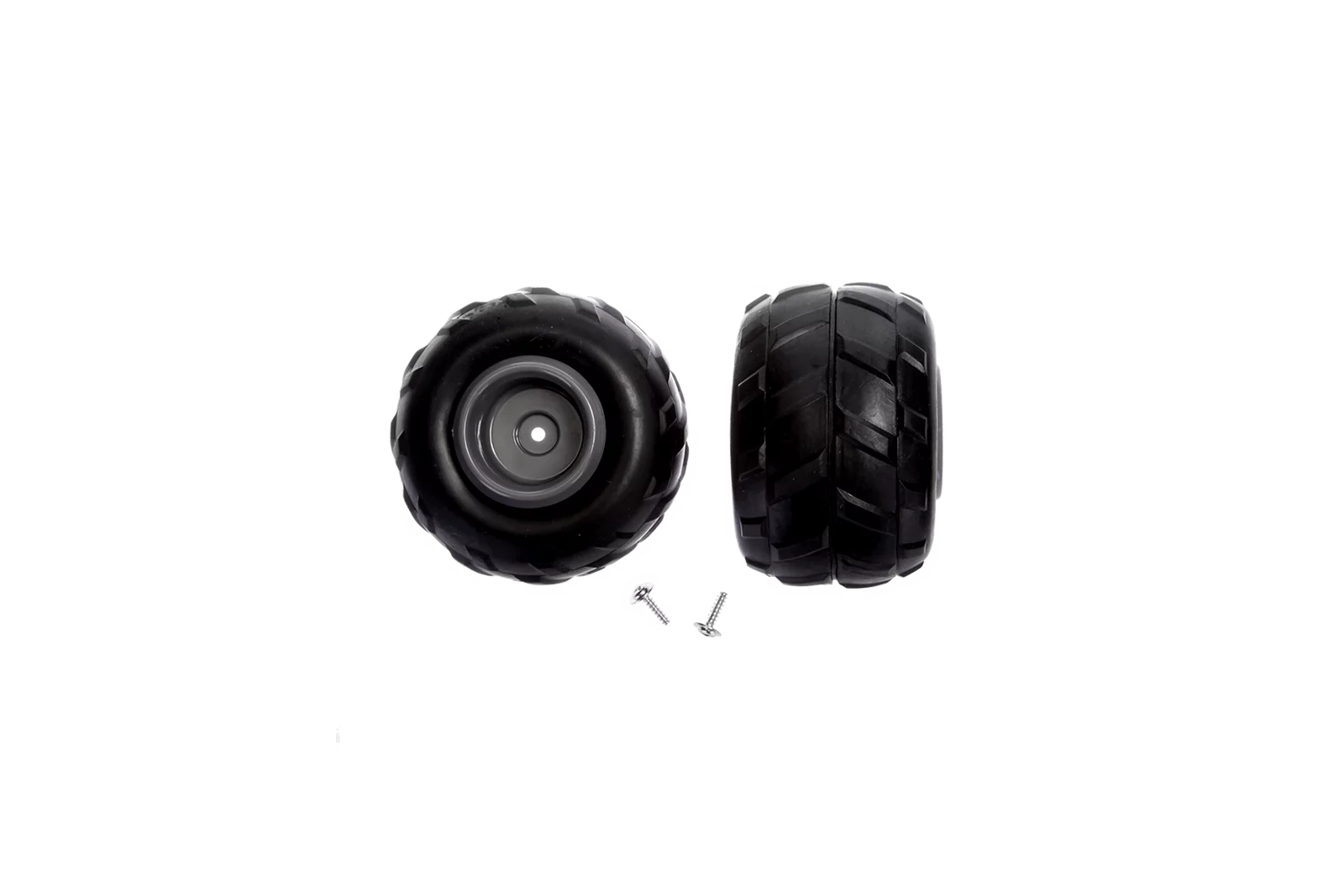 2 complete rear wheels including 2 screws 2 complete rear wheels including 2 screws von Carrera