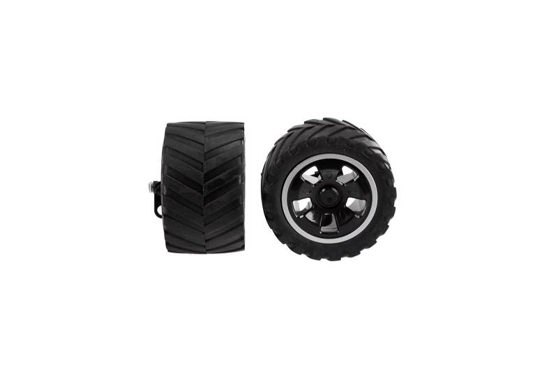 2 front wheels with rims for Black Enforcer (180109), Black Enforcer 2 (370180113, 370180109) von Carrera