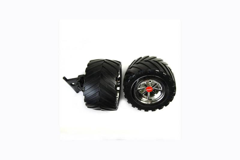 2 front wheels with rims & Wheel suspension for X-Treme (140006) von Carrera