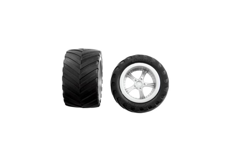|2 hintere Reifen mit Felgen für Fusion Rider (182015)| von Carrera