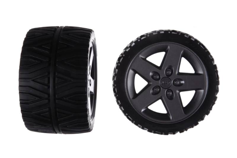 2 rear wheel with rims von Carrera