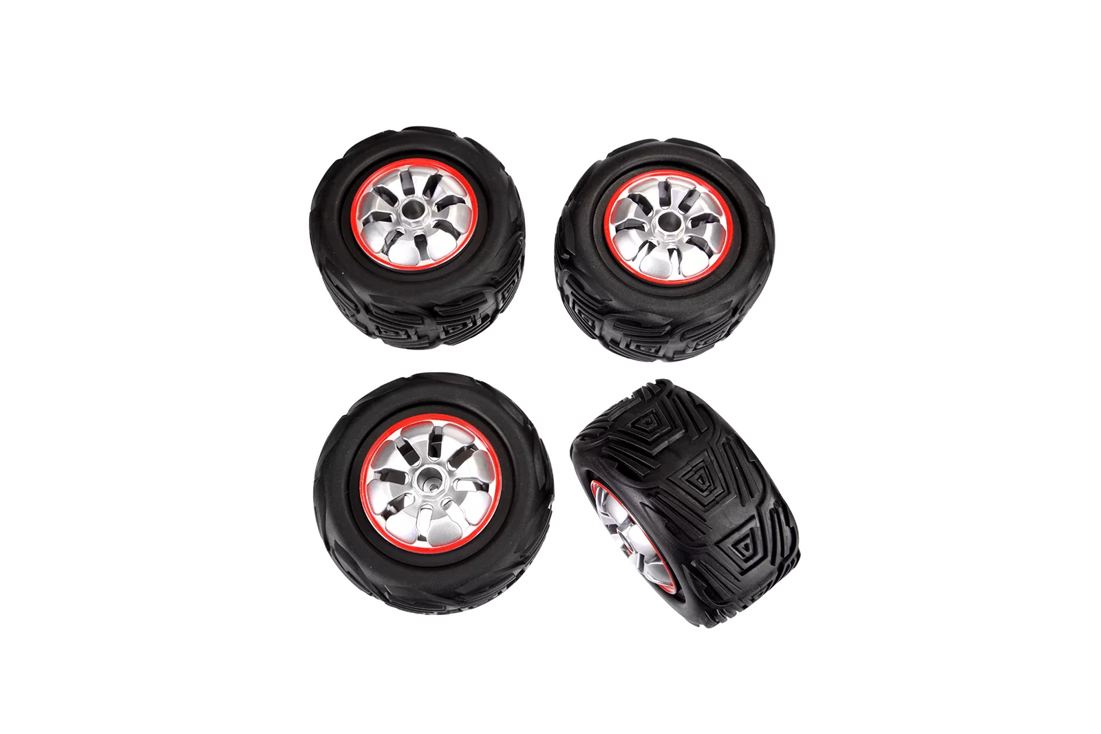 4 TIRES WITH RIMS # 162052X von Carrera