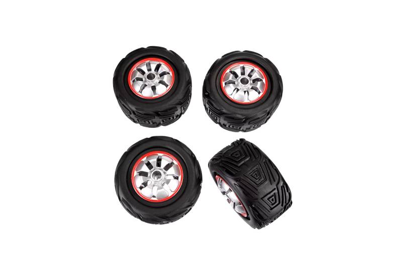 4 TIRES WITH RIMS # 162052X von Carrera