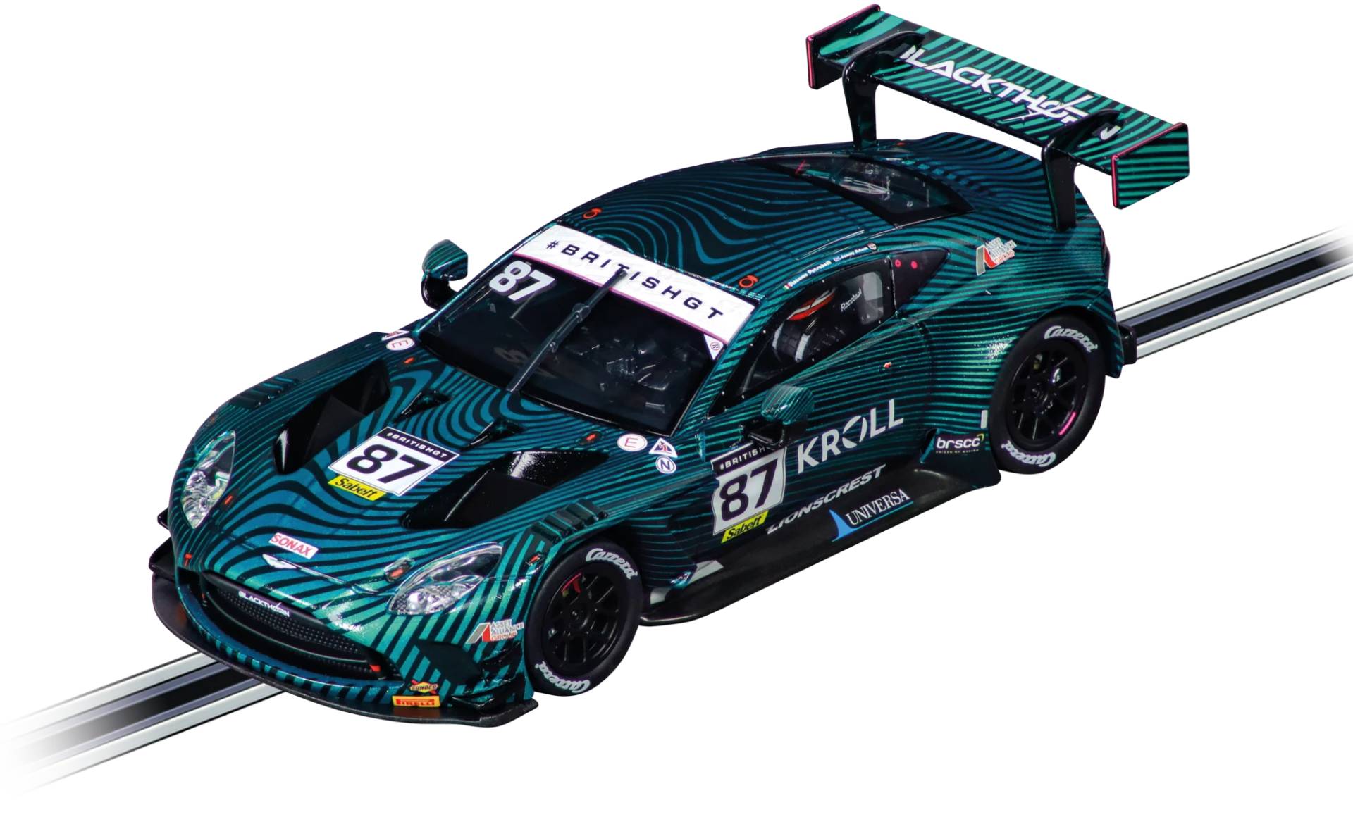 Aston Martin Vantage AMR GT3 Evo "Blackthorn AMR, No.87" British GT 2024 von Carrera