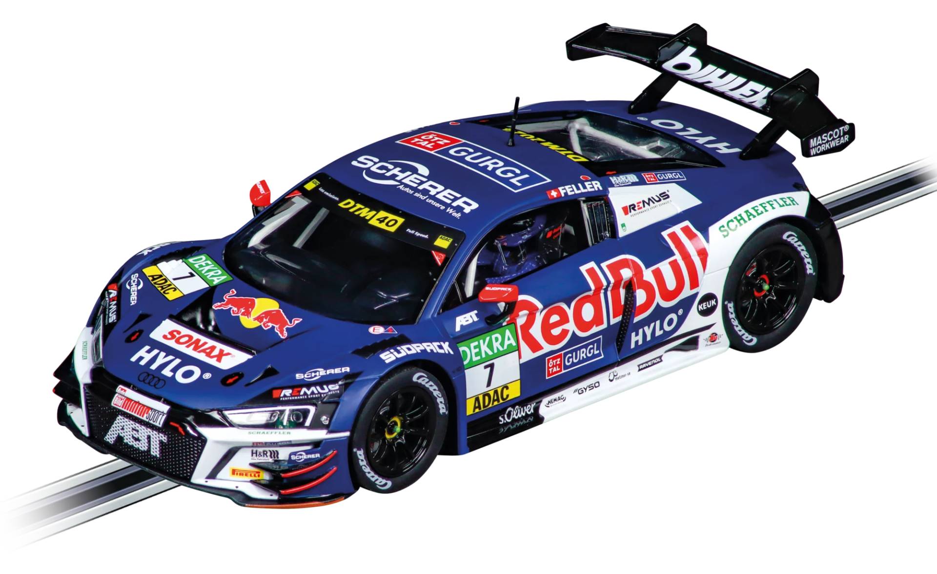 Audi R8 LMS GT3 evo II "Abt Sportsline - Red Bull, No.7" DTM 2024 von Carrera