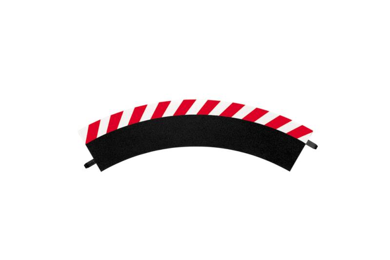 |Außenrandstreifen für Kurve 1/60° (3)  Endstücke (2)| von Carrera