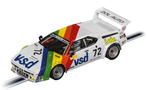 Carrera DIGITAL 132 I BMW M1 BMW Zol'Auto No72 24h 1981 I Nachbildung des BMW M1 Procar von 1981 I Ausgestattet mit Front und Bremslicht I Detailgetreues Slotcar im Maßstab 1:32 von Carrera