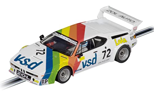 Carrera DIGITAL 124 BMW M1 Procar BMW Zol'Auto No.72 | Slotcar Ready to Race | Ideal für Männer, Kinder & Erwachsene | Eindrucksvolle 1:24 Nachbildung mit Original BMW-Lizenz I Mit Lichtfunktion von Carrera