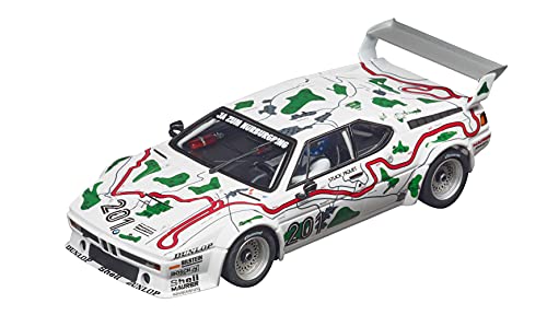 Carrera Evolution I BMW M1 Procar No.201 Nürburgring 1000km 1980 I Auto für Rennbahn | Rennbahnen und lizensierte Slotcars | bis zu 2 Spieler | Für Jungs & Mädchen ab 8 Jahren & Erwachsene von Carrera