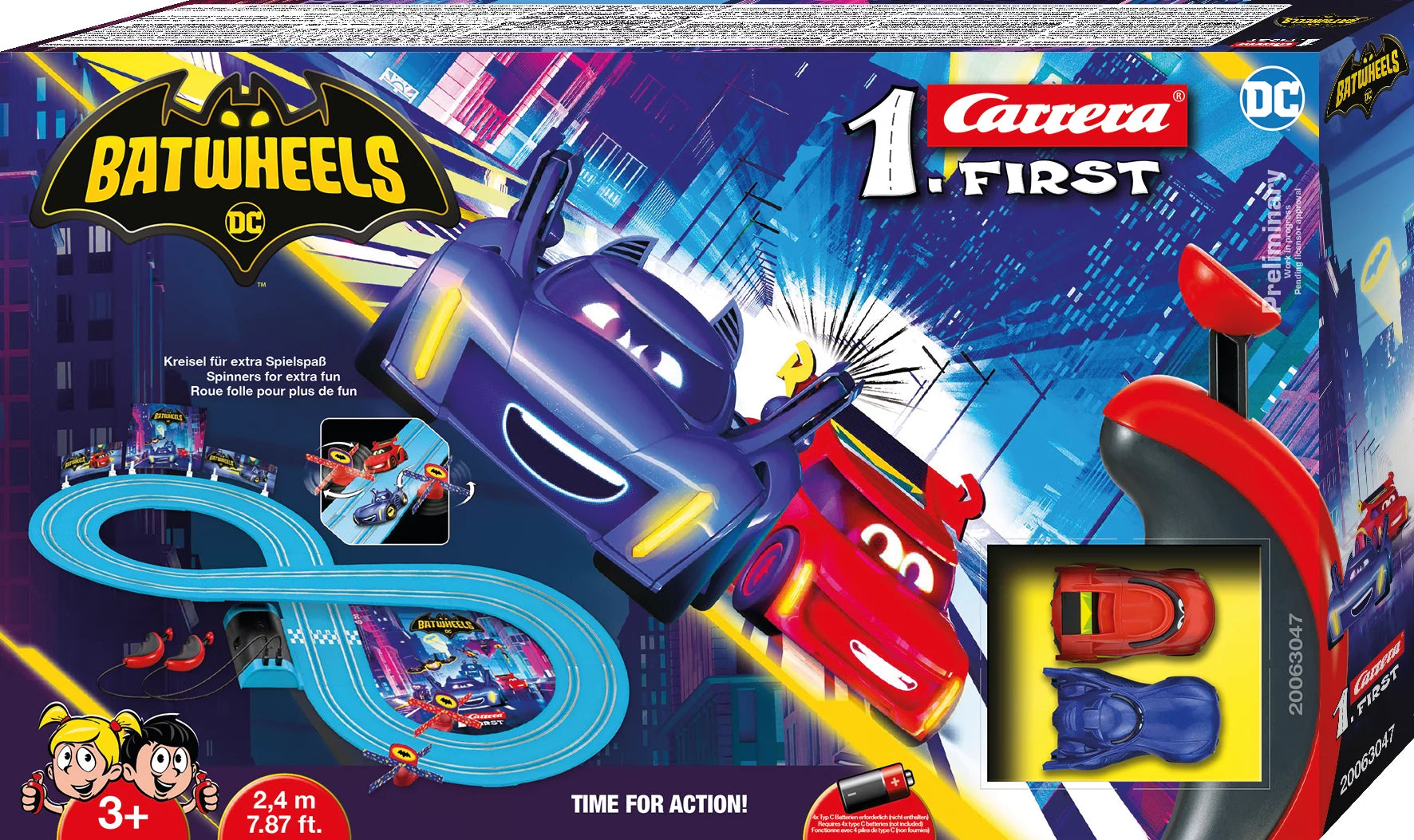 Batwheels Time for Action von Carrera