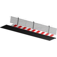 CARRERA 20021142 DIGITAL 124 / 132 / Evolution Leitplanke mit Schutzzaun (2m) von Carrera