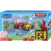 CARRERA 20063053 FIRST Autorennbahn Set Peppa Pig - Kids GranPrix CARRERA 20063053 FIRST Autorennbahn Set Peppa Pig - Kids GranPrix von Carrera