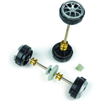 CARRERA 20091080 EVOLUTION DIGITAL 132 - Front- und Hinterachse #27621, 30915 von Carrera