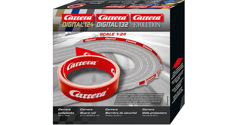 CARRERA DIGITAL 132/124/Evolution - Leitplanke 20 m, Autorennbahn Zubehör von Carrera