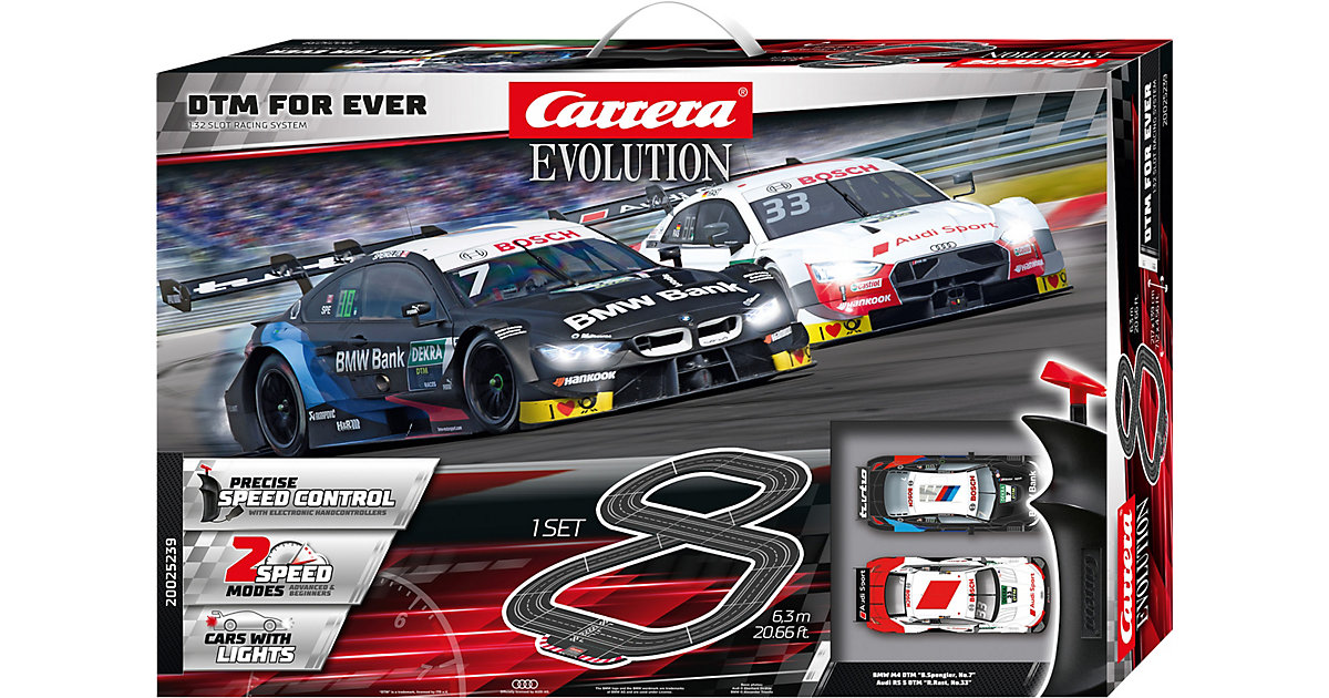 CARRERA EVOLUTION 1:32 - DTM For Ever Autorennbahn mit BMW M4 und Audi RS 5 CARRERA EVOLUTION 1:32 - DTM For Ever Autorennbahn mit BMW M4 und Audi RS 5 von Carrera