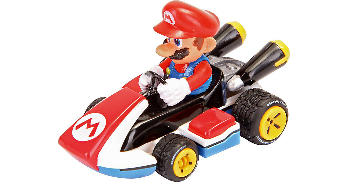 CARRERA Pull & Speed - Mario Kart Pull Back Auto mit Rückziehmotor, sortiert von Carrera