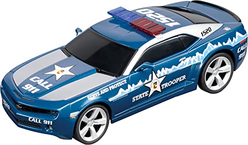 Carrera Digital 132 I Chevrolet Camaro State Trooper I Auto für Rennbahn | Rennbahnen und lizensierte Slotcars | bis zu 6 Spieler | Für Jungs & Mädchen ab 8 Jahren & Erwachsene von Carrera