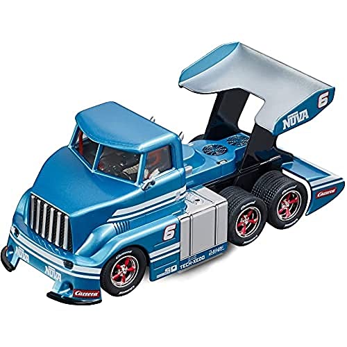 Carrera Digital 132 I Carrera Race Truck No.6 I Auto für Rennbahn | Rennbahnen und lizensierte Slotcars | bis zu 6 Spieler | Für Jungs & Mädchen ab 8 Jahren & Erwachsene von Carrera