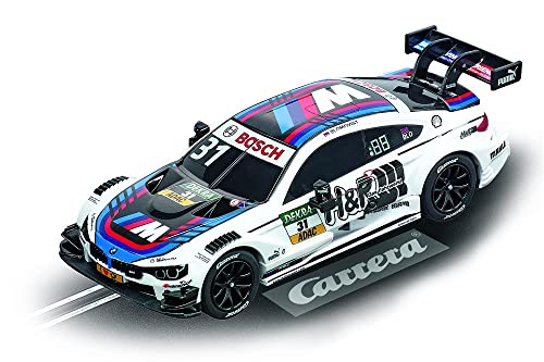Carrera GO!!! BMW M4 DTM T. Blomqvist No. 31 I Rennbahnen und lizensierte Slotcars | bis zu 2 Spieler | Für Jungs und Mädchen ab 6 Jahren & Erwachsene von Carrera