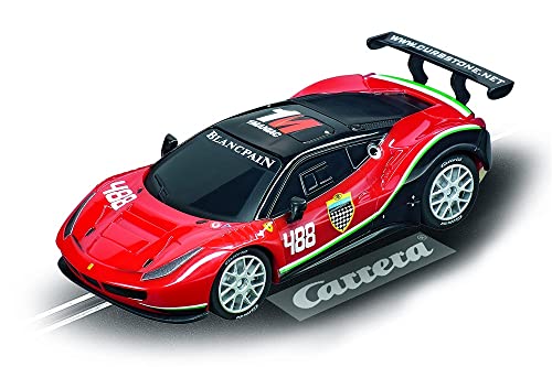 Carrera GO!!! Ferrari 488 GT3 AF Corse No.488 I Rennbahnen und lizensierte Slotcars | bis zu 2 Spieler | Für Jungs und Mädchen ab 6 Jahren & Erwachsene von Carrera