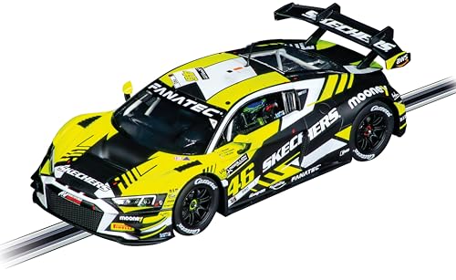 Carrera DIGITAL 124 Audi R8 LMS GT3 Evo II Valentino Rossi, No.46| Slotcar Ready to Race | Ideale für Männer, Kinder & Erwachsene | Maßstabsgetreue 1:24 Nachbildung mit Original Audi-Lizenz von Carrera
