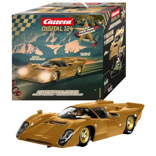 Carrera DIGITAL 124 Slotcar Bausatz Ready to Build Slotcar Set für Männer, Kinder & Erwachsene Alles für den Zusammenbau inklusive, von Elektronik bis zu Werkzeugen Perfekt für DIY von Carrera