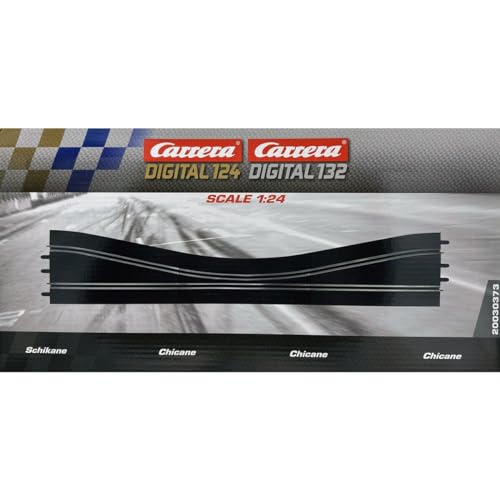 Carrera Digital 124/132 Zubehör I Engstelle für Digital 124/132 I Verbesserte Rennsicherheit I Maßstab 1:24 I Herausforderung für alle Rennfahrer I Streckenzubehör Carrera Bahn I Slotcar Bahn von Carrera