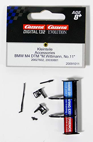Carrera Digital 132 / Evolution Kleinteile für 27602 30881 BMW M4 DTM Team RMG Marco Wittmann Nr.11 Ersatzteilset Zubehör von Carrera