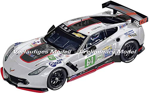 Carrera Digital 132 Chevrolet Corvette C7.R No.64 | Slotcar für Rennbahn | Front- & Rücklicht & Bremslicht | Digital steuerbar | Maßstab 1:32 | Spielzeug für Kinder ab 8 Jahre & Erwachsene von Carrera