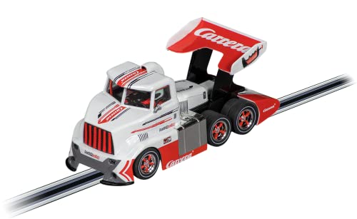 Carrera Digital 132 I Racetruck Conventional Carrera Race Taxi I Aufregendes Rennerlebnis für Jung und Alt I Slotcar im Maßstab 1:32 I Individuell codierbar I Authentische Fahrzeugbeleuchtung von Carrera