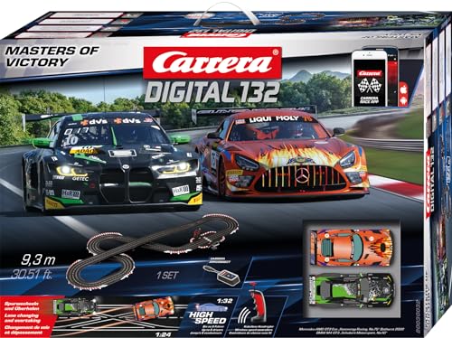 Carrera Digital 132 Masters of Victory | Wireless+ | Autorennbahn Grundpackung 1:32#30032 von Carrera