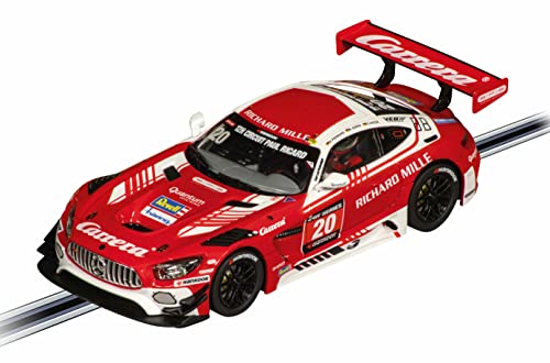 Carrera Digital 132 Mercedes-AMG GT3 "Carrera, No.20" 12h Paul Ricard, 2021 Auto für Rennbahn | Rennbahnen und lizensierte Slotcars | bis zu 4 Spieler | Für Kinder ab 10 Jahren & Erwachsene von Carrera
