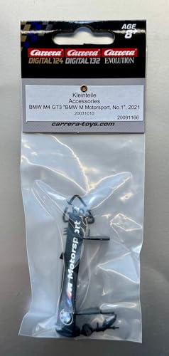 Carrera Digital132 - Evolution Heckspoiler/Kleinteile für BMW M4 GT3 BMW M Motorsport, No.1, 2021 "31010+27686" von Carrera