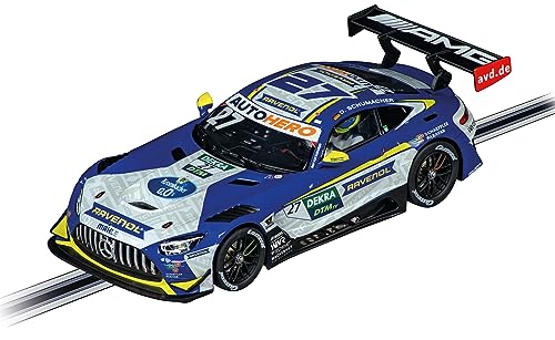 Carrera EVOLUTION I Ready to Race Autorennbahn Slotcar: Mercedes I AMG GT3 Evo Team Winward D Schumacher No 27 DTM 2022 I Ein Racing Erlebnis für Sammler Jungen Mädchen und die Familie von Carrera