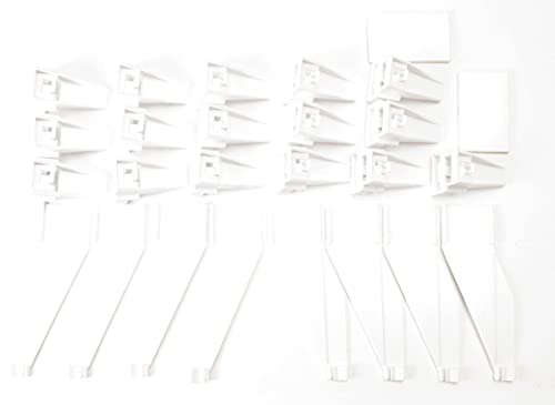 Carrera Evolution-Exclusiv-Digital 124/132-Pro-X Leitplankenhalter mit Endstücken und Verbinder Carrera Evolution-Exclusiv-Digital 124/132-Pro-X Leitplankenhalter mit Endstücken und Verbinder von Carrera