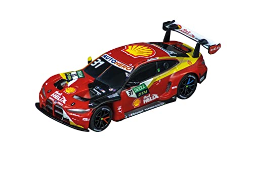 Carrera GO!!! BMW M4 GT3 DTM Sheldon van der Linde No. 31 I Rennbahnen und lizensierte Slotcars | bis zu 2 Spieler | Für Jungs und Mädchen ab 6 Jahren & Erwachsene von Carrera