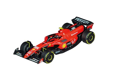 Carrera Go Carlos 20064239 Ferrari SF-23 C. Sainz Slotcar im Maßstab 1:43, offizielle Formel 1-Lizenz, ab 6 Jahren von Carrera