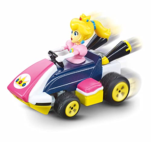 Carrera Mini RC Mario Kart mit Peach I Ferngesteuertes Auto ab 6 Jahren für drinnen & draußen I Mini Mario Kart Auto mit Fernbedienung zum Mitnehmen I Spielzeug für Kinder & Erwachsene Carrera Mini RC Mario Kart mit Peach I Ferngesteuertes Auto ab 6 Jahren für drinnen & draußen I Mini Mario Kart Auto mit Fernbedienung zum Mitnehmen I Spielzeug für Kinder & Erwachsene von Carrera