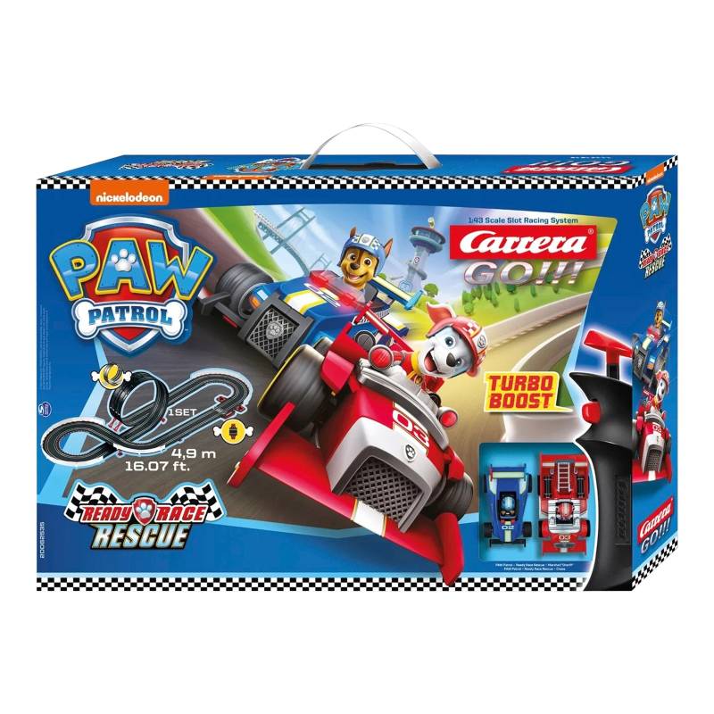 Carrera Paw Patrol Auto-Rennbahn Carrera GO!!! Ready Race Rescue von Carrera