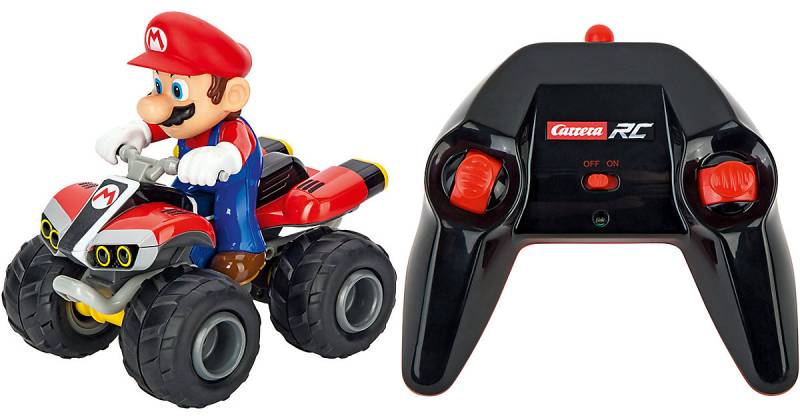 Carrera RC 2,4GHz Mario Kart, Mario  - Quad blau/rot von Carrera