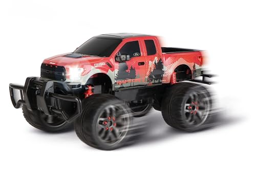 Carrera RC 370142043 2,4 GHz Ford F-150 Raptor, r/b mit präziser 2,4 GHz Steuerung, Maßstab 1:14, mit Front- und Rücklicht, bis zu 18 km/h, 40 cm lang, betriebsbereit, alle Batterien im Lieferumfang Carrera RC 370142043 2,4 GHz Ford F-150 Raptor, r/b mit präziser 2,4 GHz Steuerung, Maßstab 1:14, mit Front- und Rücklicht, bis zu 18 km/h, 40 cm lang, betriebsbereit, alle Batterien im Lieferumfang von Carrera