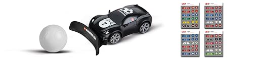 Carrera RC Fahrzeug Bundesliga Mini-RC Grau I 2,4-GHz-Auto mit Club-Stickern von 24 Vereinen I Bis 5 km/h & 15 Min. Spielzeit I Für Kinder ab 6 Jahren von Carrera
