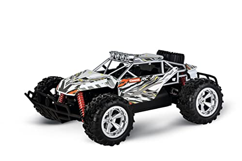 Carrera RC I Passion Impact 20 I OffIRoad RC Buggy für Outdoor Abenteuer I Robustes Design & 4WD für optimalen OffroadIEinsatz I Bis zu 20km/h Geschwindigkeit & 20 Minuten Fahrzeit I Inklusive Akku von Carrera