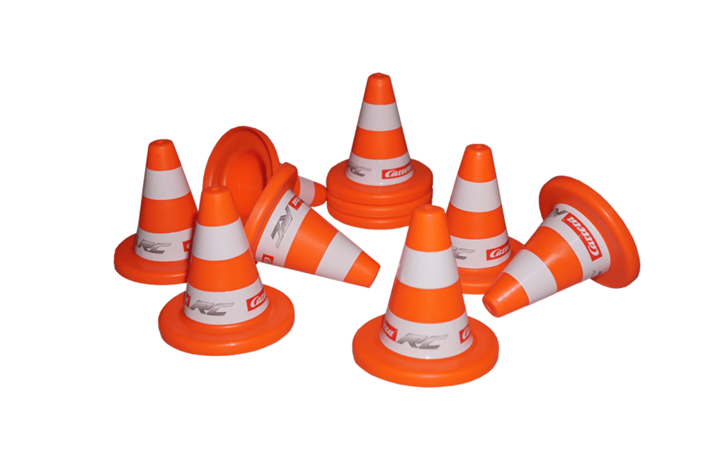 |Carrera RC Leitkegel Set orange (10 Stück)| von Carrera