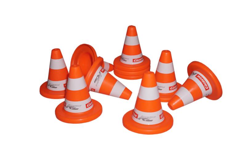 |Carrera RC Leitkegel Set orange (10 Stück)| von Carrera