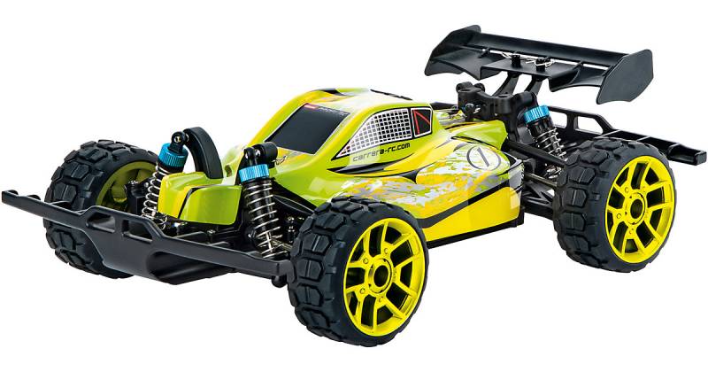 CARRERA Profi RC Buggy 2,4GHz Lime Star -PX-, bis zu 50 km/h schnelles Ferngesteuertes 4WD Offroad Auto Kinder und Erwachsene ab 14 Jahren  Kinder von Carrera